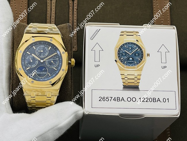 APS工場 オーデマ?ピゲ ロイヤルオーク パーペチュアルカレンダー 26574BA.OO.1220BA.01 代引きで払る店がいいです!