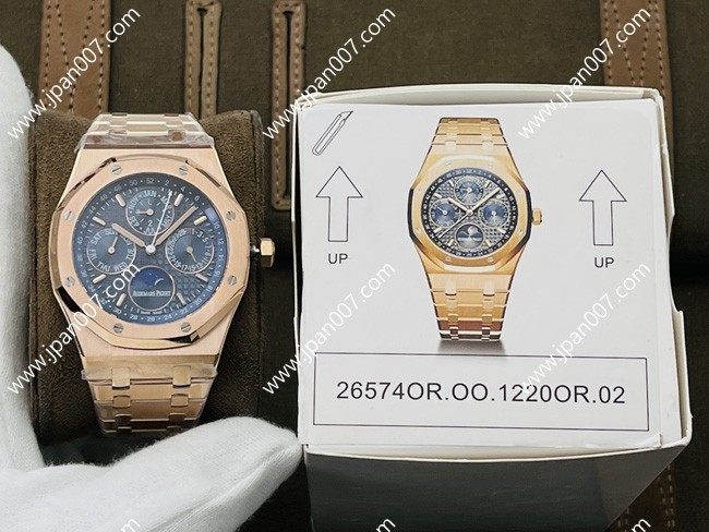APS工場 オーデマ?ピゲ ロイヤルオーク パーペチュアルカレンダー 26574OR.OO.1220OR.02 代引きで払る店がいいです!