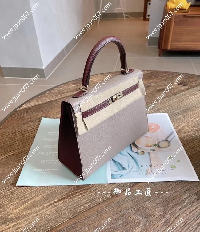 エルメス kelly 25cm epsom皮質 HMB-062 スーパーコピー代引き専門店!