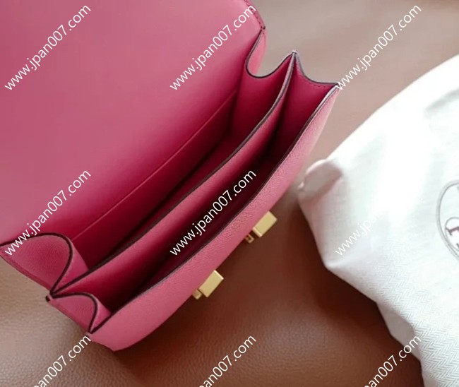 エルメス Constance 19cm rose azalee HMB108 スーパーコピー代引き専門店!