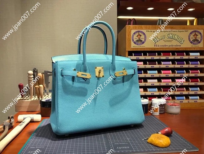 エルメス birkin 25/30cm Atoll Macaron togo皮質 HMB119 スーパーコピー代引き専門店!