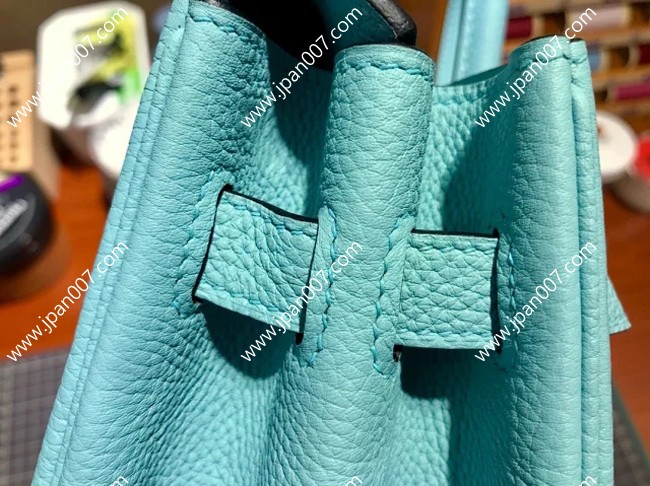 エルメス birkin 25/30cm Atoll Macaron togo皮質 HMB119 スーパーコピー代引き専門店!