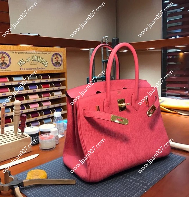 エルメス birkin 25/30cm Rose lipsur togo皮質 HMB120 スーパーコピー代引き専門店!