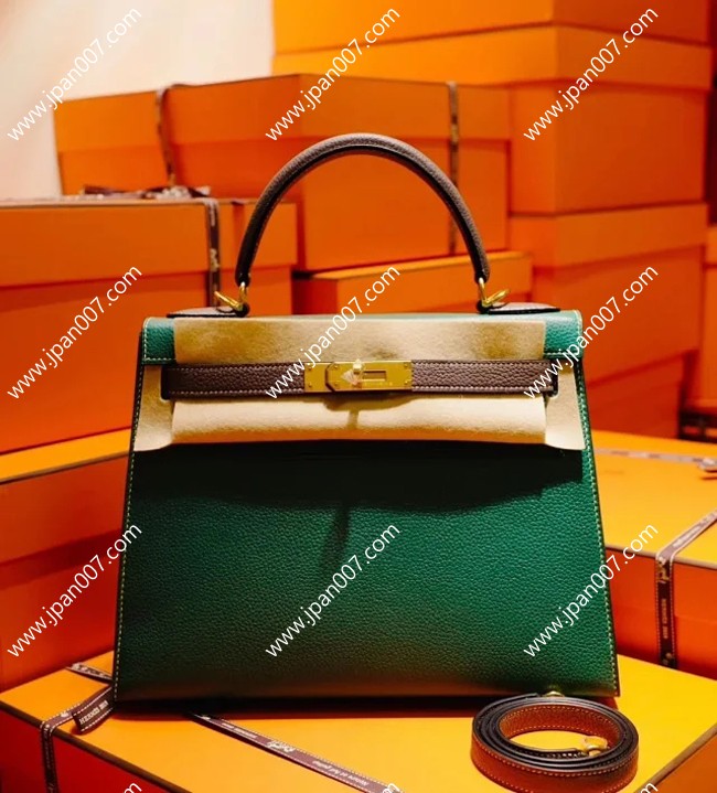 エルメス Kelly 25cm togo皮質 HMB161 スーパーコピー代引き専門店!