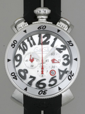 ガガ･ミラノスーパーコピー クロノ48mm クォーツ 6053.1 ブルーラバー