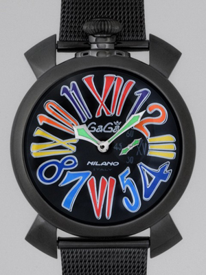 ガガ･ミラノスーパーコピー スリム46mm クォーツ 5082.1 SS(PVD)ブレス