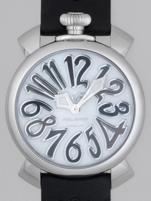 ガガ･ミラノスーパーコピー マニュアル40mm クォーツ 5020.5 ブラックラバー