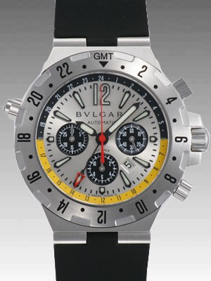 ブルガリスーパーコピー ディアゴノ ＧＭＴ GMT40C6SVD/FB