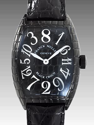 フランク・ミュラースーパーコピー トノウカーベックス クレージーアワーズ ブラッククロコ 8880CH BLK CRO