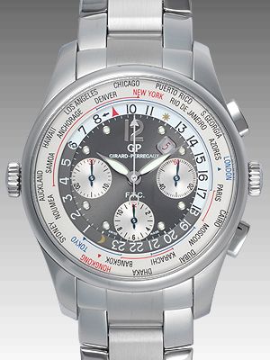 ジラール・ペルゴスーパーコピー ＷＷ．ＴＣ フィナンシャル クロノグラフ 49805-11-255-11A