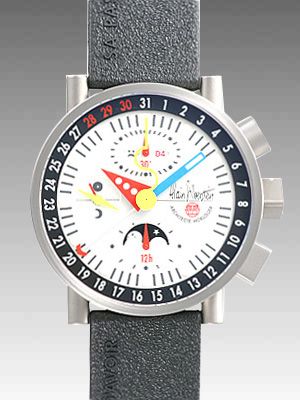 アラン・シルベスタインスーパーコピー クロノＢ２ チタニウム KT0304B