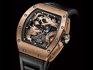 リシャール?ミルスーパーコピー RM057 ドラゴン ジャッキー?チェン 18KRG 手巻トゥールビヨン