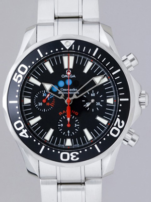 オメガスーパーコピー OMEGA シーマスター 2569.52 クロノレーシング ブラック