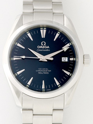 オメガスーパーコピー OMEGA シーマスター 2503.80 コーアクシャル アクアテラ ブルー