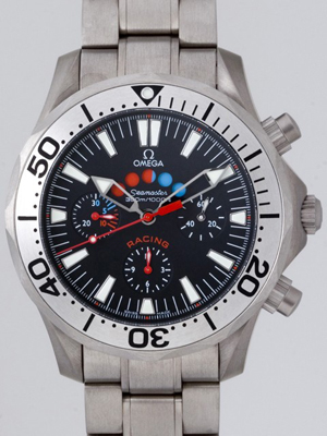 オメガスーパーコピー OMEGA シーマスター 2269.52 クロノメータークロノ 300ｍレーシングチタン ブラック