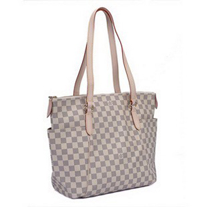 ルイ・ヴィトンスーパーコピー ダミエ・アズール LV バッグ トータリーMM N51262