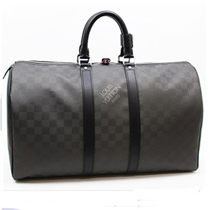 ルイ?ヴィトンスーパーコピー （LOUIS VUITTON） N41415 キーポル45 ダミエ?カーボン ボストンバッグ ハンドバッグ 旅行バッグ