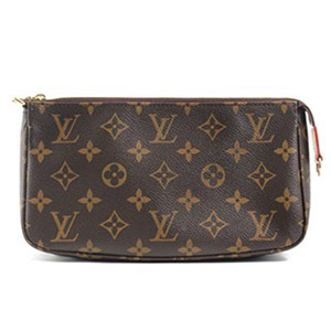ルイ・ヴィトンスーパーコピー LOUIS VUITTON モノグラム ポシェット・アクセソワール アクセサリーポーチ ダークブラウン M40712