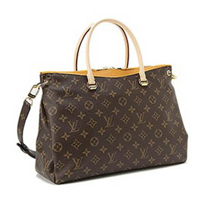 ルイ・ヴィトンスーパーコピー バッグ LOUIS VUITTON M40929 モノグラム パラス ハンドバッグ サフラン