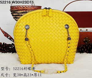 ボッテガ・ヴェネタスーパーコピー イエロー original leather チェーンバッグ/ショルダーバッグ 52216-3