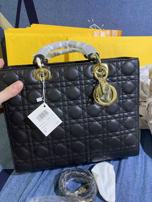 DIOR/ディオールスーパーコピー バッグ 2012年春夏 ブラック カナージュハンドバッグ VRB44512 DIOR