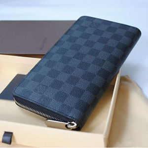 ルイ・ヴィトンスーパーコピー LOUISVUITTON N62668 ダミエグラフィット ジッピー 長財布