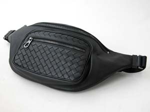 ボッテガ・ヴェネタスーパーコピー BOTTEGAVENETA ウエストポーチ 222310V4641-1000 ブラック