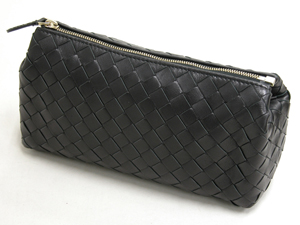 ボッテガ・ヴェネタスーパーコピー BOTTEGAVENETA ポーチ 163229V0010-1000 ブラック