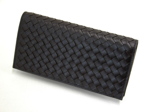 ボッテガ・ヴェネタスーパーコピー BOTTEGAVENETA ファスナー付長財布 156819V4651-2040 ダークブラウン