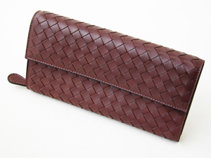 ボッテガ・ヴェネタスーパーコピー BOTTEGAVENETA ファスナー付き長財布 150509V0013-2106 ブラウン