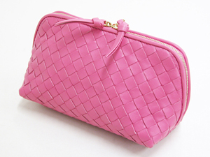 ボッテガ・ヴェネタスーパーコピー BOTTEGAVENETA ポーチ 132534V0013-6604 アンティークピンク