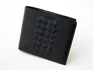 ボッテガ・ヴェネタスーパーコピー BOTTEGAVENETA メンズ二つ折財布 113993VN032-1000 ブラック