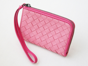 ボッテガ・ヴェネタスーパーコピー BOTTEGAVENETA コインケース 244825V0521-6774 アンティークピンク/ペンタルピンク