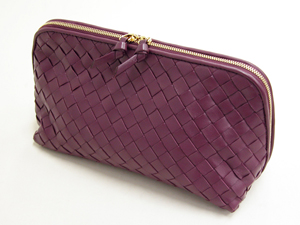 ボッテガ・ヴェネタスーパーコピー BOTTEGAVENETA ポーチ 132535V0013-6115 パープル
