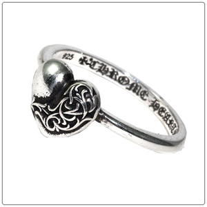 クロムハーツスーパーコピー リング/指輪（Chrome Hearts）バブルガム・リング/ハート CR67