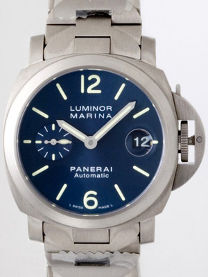 パネライスーパーコピー ルミノールマリーナ チタン PAM00283 40mm ブルー