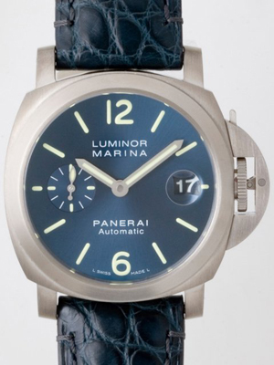 パネライスーパーコピー PANERAI ルミノールマリーナ チタン PAM00282 40mm ブルー