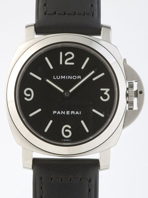 パネライスーパーコピー ルミノールベース PAM00112 44mm シースルーバック ブラック