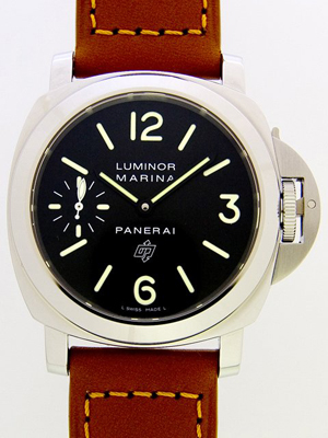 パネライスーパーコピー PANERAI ルミノールマリーナ PAM00005 ロゴ 44mm ブラック
