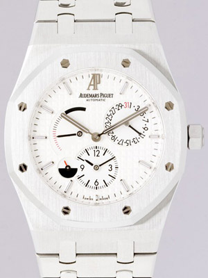オーデマ・ピゲスーパーコピー AUDEMARS PIGUET ロイヤルオーク デュアルタイム 26120ST.OO.1220ST.01 ホワイト