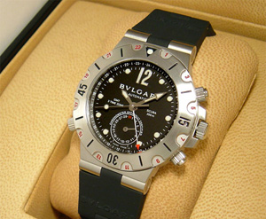 ブルガリスーパーコピー ディアゴノ スクーバ SD38SVD GMT Auto BVLGARI DIAGONO