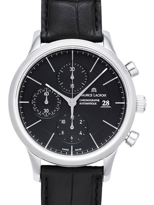 モーリス・ラクロアスーパーコピー レ・クラシック クロノグラフ LC6058-SS001-330 ブラック
