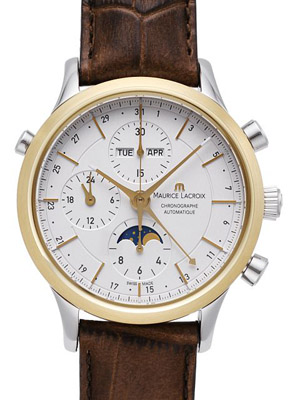 モーリス・ラクロアスーパーコピー レ・クラシック ムーンフェイズ LC6078-YS101-13E シルバー 自動巻き