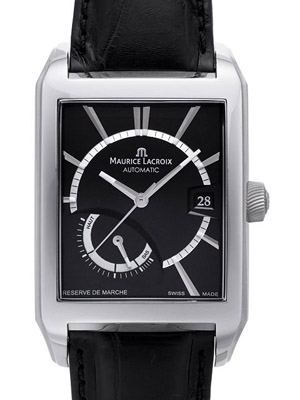 モーリス・ラクロアスーパーコピー ポントス リザーブ ド マルシェ XL PT6217-SS001-330 ブラック