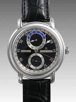モーリス・ラクロアスーパーコピー マスターピース レギュレーター MP6148-SS001-320 ブラック