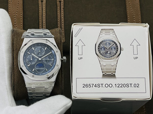 APS工場 オーデマ?ピゲ ロイヤルオーク パーペチュアルカレンダー 26574ST.OO.1220ST.02 代引きで払る店がいいです!