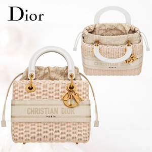 DIOR ディオール LADY DIOR ミニかごバッグ M0565CMVN_M925