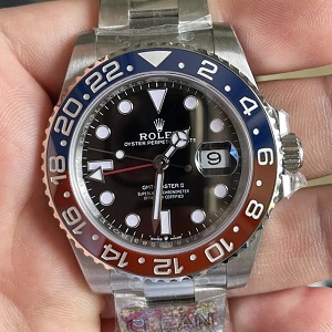 市場で最強のGMTバージョン、最高品質。CLEANファクトリーロレックスGMT 126710blro