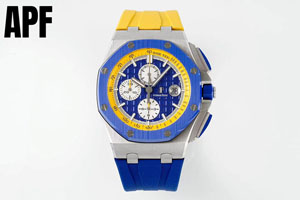 APF工場新品 オーデマ ピゲの新作「ロイヤル オーク オフショア 26470 シリーズ 42Mm」は、「夏モデル」です。