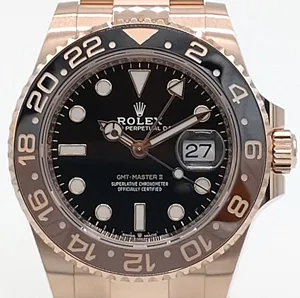 ロレックス GMTマスターⅡ 126715CHNR エバーローズゴールド 茶黒ベゼル 40mm